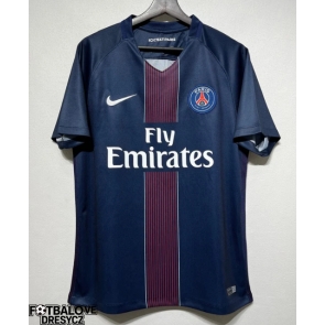 Paris Saint-Germain 2016-2017 Retro Domácí Dres Krátký Rukáv Paris Saint-Germain 2016-2017 Retro Domácí Dres Krátký Rukáv